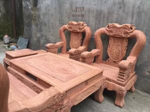 Bộ Quốc Voi Tay 14 Gỗ Hương Đá