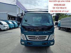 Xe tải thaco trường hải - xe tải thaco ollin - xe tải 2 tấn 4 - ollin 350.e4 thùng dài 4,35 mét - bán xe trả góp