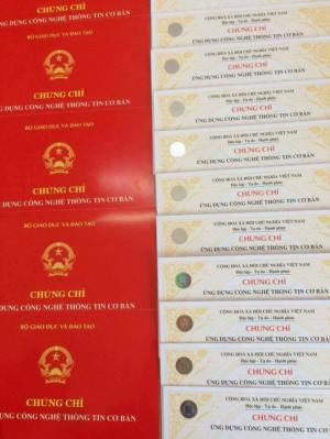 Làm chứng chỉ tiếng anh tin học uy tin chất lượng nhanh nhất
