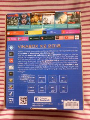 Vinabox X2 2018 - Biến tivi thường thành Smart TV