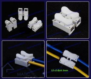 Cút nối dây điện không cần nối dây, không cần kìm bấm CH-2