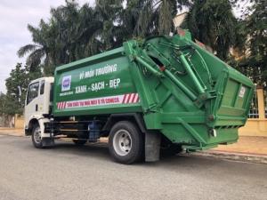 Xe Ép Rác Hino FC 9 khối ( 9m3).