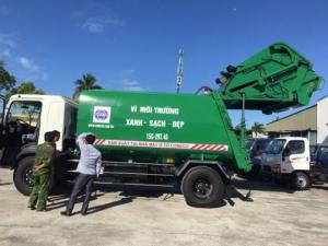 Xe Ép Rác Hino FC 9 khối ( 9m3).