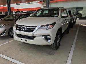 Toyota Fortuner 2.4G 2018 Máy Dầu Nhập Khẩu Màu Trắng Ngọc Trai Giao Tháng 8/2018 Tại HCM