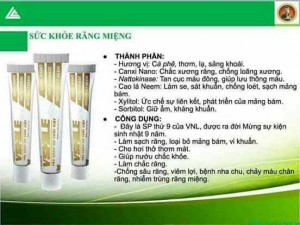 Kem đánh răng Vsmile tỏa sáng nụ cười.