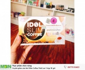 Cà phê giảm cân Idol Slim Coffee Thái Lan 1 hộp 10 gói