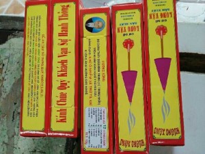Nhang xông phong thủy 12 vị thảo mộc