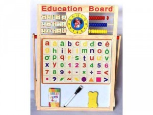 Bộ Ghép Nam Châm chữ cái và Số cho bé yêu vừa Học vừa Chơi, An toàn hiệu quả