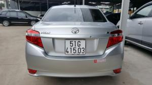 Bán Toyota VIOS E 1.5MT màu bạc số sàn biển Sài Gòn sản xuất 2017 lăn bánh 9000km