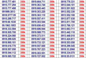 Sim vina giá rẻ, số đẹp