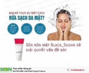 Sửa Rửa Mặt Liala Black Sugar D’amour