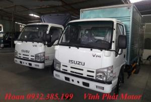 Isuzu 1,9 tấn thùng kín dài 6m2 isuzu Vĩnh Phát