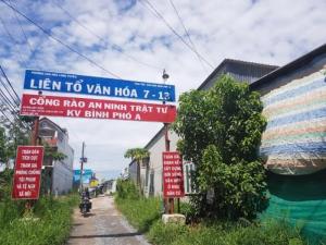 Bán đất thổ cư góc 2 mặt tiền khu dân cư 713 đ. Nguyễn Văn Linh