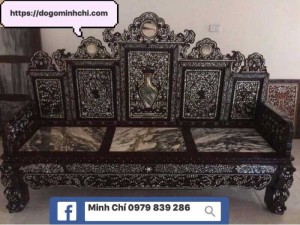 Bộ Bàn Ghế Trường Kỷ Đại Sơn Khảm
