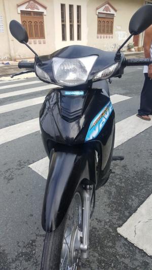 WAVE. 50cc. xe hàn quốc liên doanh, 2 màu xanh đen, biển số thành phố,