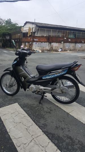 WAVE. 50cc. xe hàn quốc liên doanh, 2 màu xanh đen, biển số thành phố,