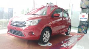 Suzuki Celerio màu đỏ nhập khẩu nguyên chiếc full option