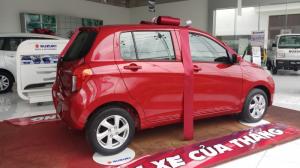 Suzuki Celerio màu đỏ nhập khẩu nguyên chiếc full option