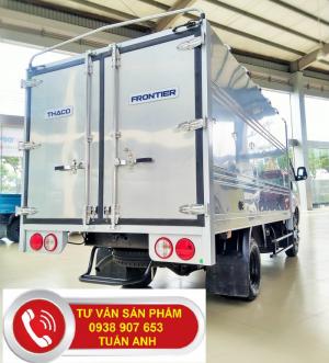 Thùng mui bat đóng từ chassis lên 1 vách ngoài