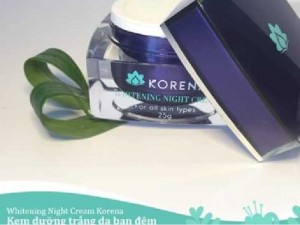 Kem dưỡng trắng da ban đêm korena Hàn Quốc