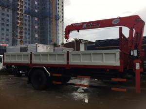 Xe Tải Hino 8 Tấn Gắn Cẩu 3 Tấn 4 Khúc Cẩu Unic V500, Giá Rẻ Nhất Thị Trường, Giao Xe Ngay