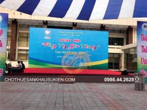Cho thuê sân khấu, thi công sân khấu