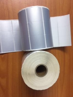 Decal xi bạc 35x40mm x cuộn 50m - Giá tốt