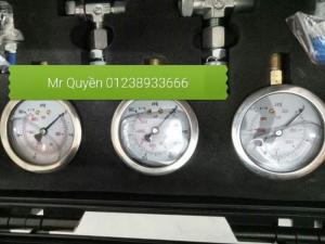 Bộ đồng hồ đo áp suất thủy lực