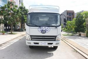 Thanh lý xe tải FAW động cơ huyndai thùng dài 6m3 mới 100%