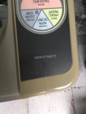 Máy giặt Sanyo Asw-F700Z1T 7kg mới 98%