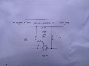 Đất Hẻm 08 Nguyễn Tất Thành 10.5x16.5m giá thương lượng