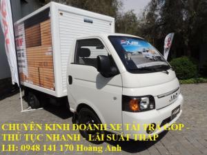 Bán xe tải jacx99 thùng kín 990kg ^ công nghệ isuzu - euro 4 * siêu hot với 50 phần quà hấp dẫn