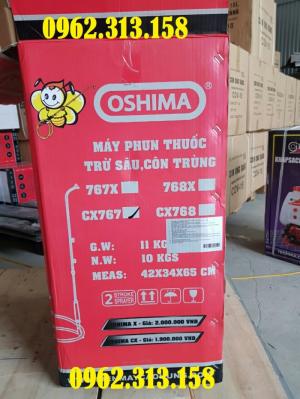 Máy phun thuốc trừ sâu,phun thuốc phòng dịch Oshima CX676 củ bơm đồng chất lượng