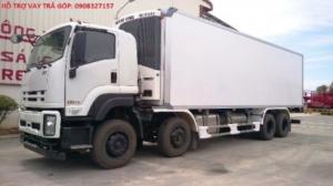 Bán Xe Isuzu 4 Chân Thùng Lạnh 17 Tấn Mẩu Mới 2018