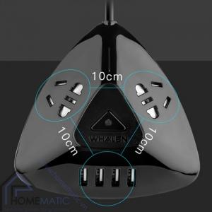 Ổ cắm sạc USB 4 cổng cao cấp CHIEFWAY WHALEN W8054