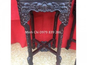 Cặp đôn vuông hoa mai