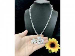 Dây Chuyền Mặt Và Nhẫn Xi Mạ