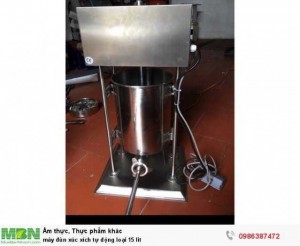 Máy đùn xúc xích tự động loại 15 lit