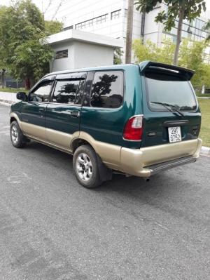 Bán xe Isuzu Hilander 8 chỗ, 2003, màu xanh ghi, xe còn đẹp nguyên bản, cam kết không đâm đụng