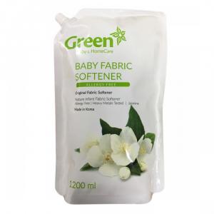 Combo 2 túi - Nước xả Green cao cấp hàn Quốc dành cho trẻ em hương hoa nhài 1800ml