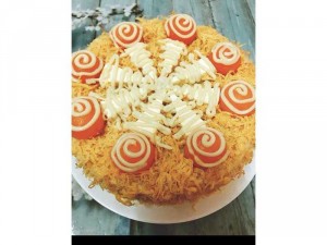 Bánh bông lan trứng muối