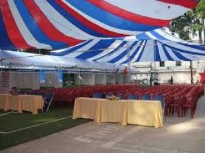 Cho thuê dù tròn, sân khấu sự kiện giá rẻ