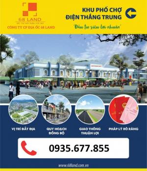 Khu Dân cư phố chợ Điện Thắng Trung– mơ ước đổi đời của hàng trăm tiểu thương