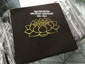 Nệm ngồi thiền, đệm ngồi thiền. Tấm lót ngồi thiền. Size 50x50x5cm. Ngọc Phát Sài Gòn.