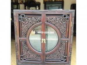 Tủ đựng sách gỗ lim ta