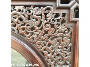 Tủ đựng sách gỗ lim ta