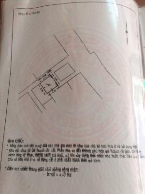 Bán nhà Điện Biên Phủ, quận 10 – (DT: 3,1m × 3,1m)