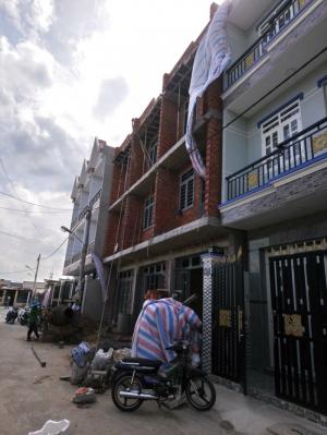 Bán nhà Nhà Bè 4m x 12m, 3 tầng, hẻm xe hơi, đường Nguyễn Bình, cạnh UBND huyện Nhà Bè.