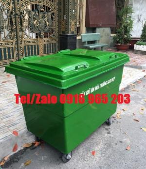 Công ty bán xe thu gom rác 1000 lít 4 bánh nhỏ tại tp hcm