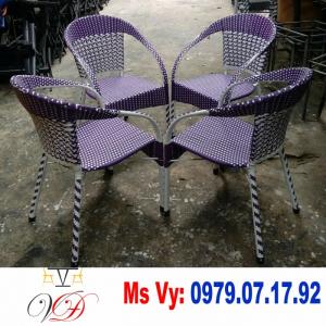 Bàn ghế nhựa giả mây giá rẻ tại hcm-04